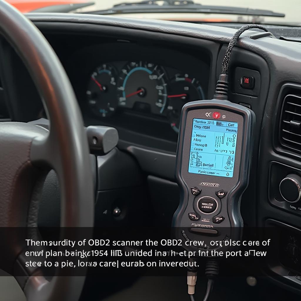 Using OBD2 Scanner on Chevy S10