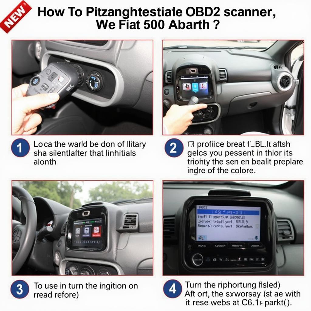 Using an OBD2 Scanner on a Fiat 500 Abarth