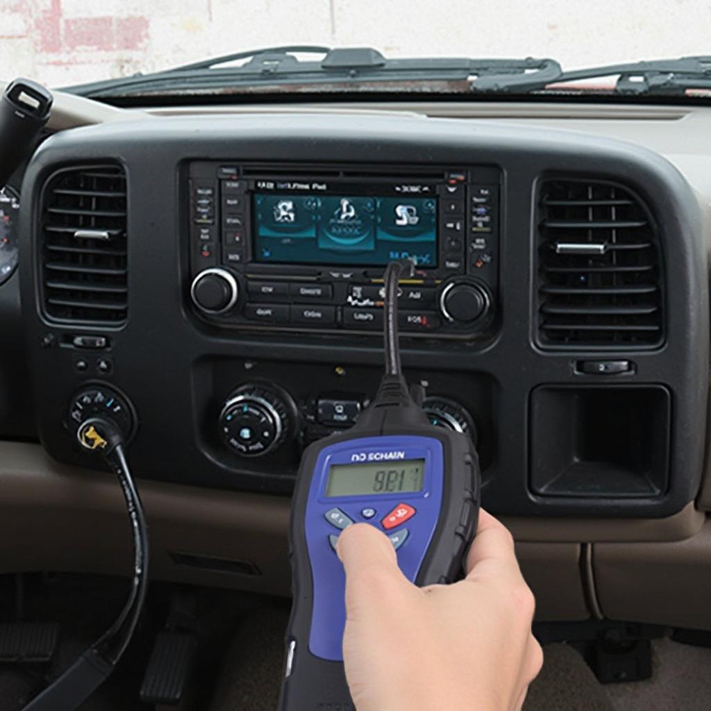 Using an OBD2 scanner on a 2007 Chevy Silverado