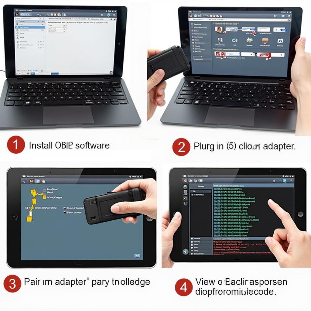 Using OBD2 Software with a Tablet