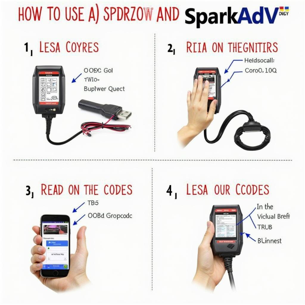 Using a sparkadv obd2 scanner