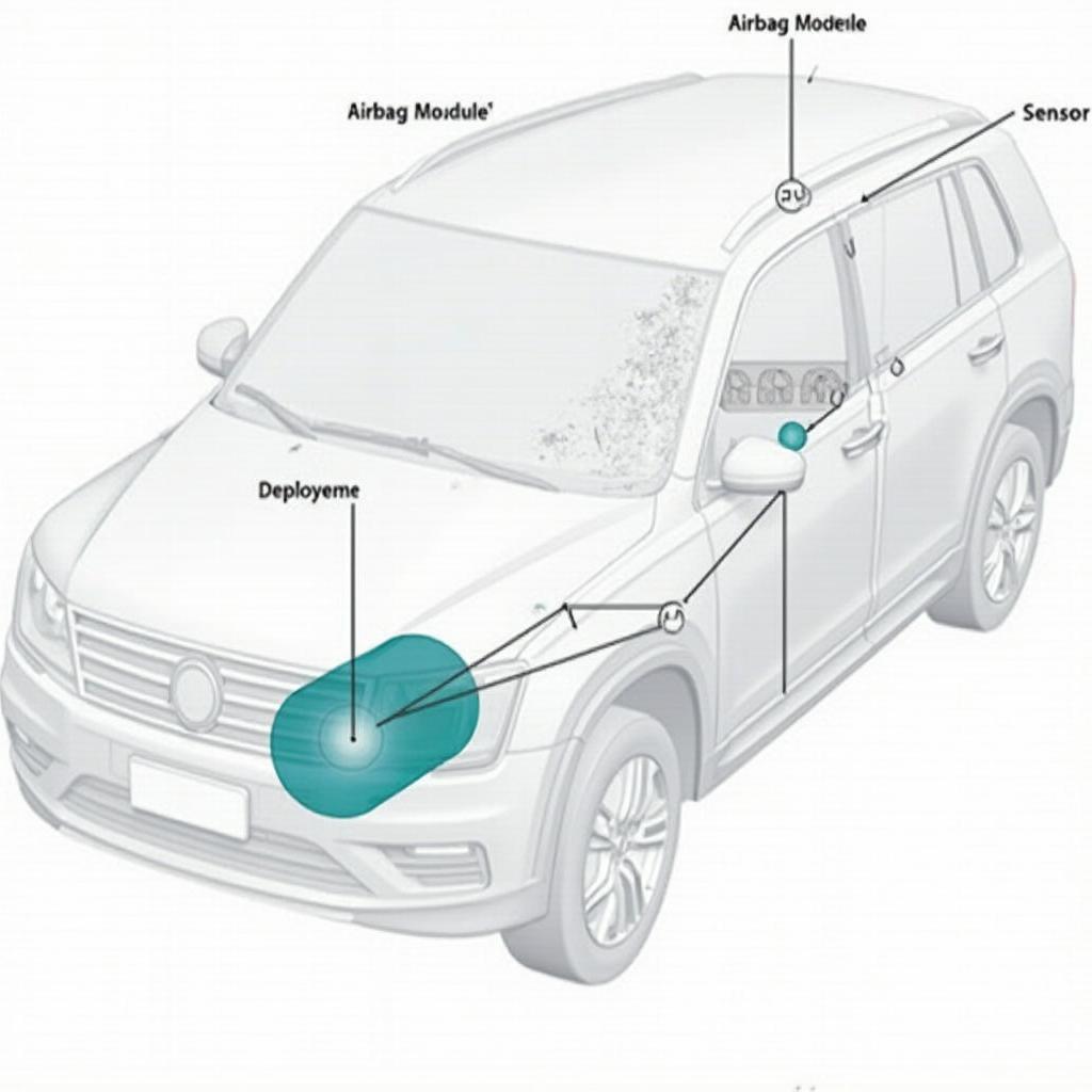 VAG Airbag System Diagram