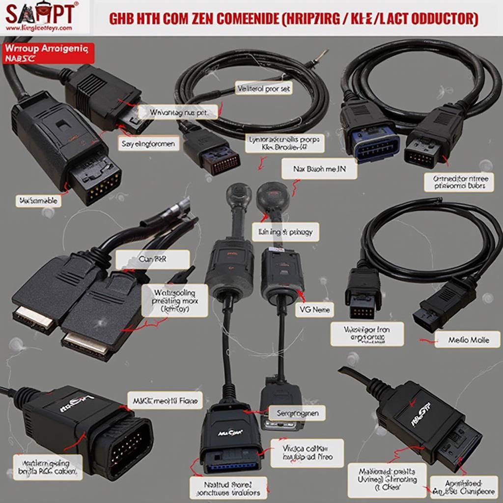 Different VAG COM OBD2 Cable Types