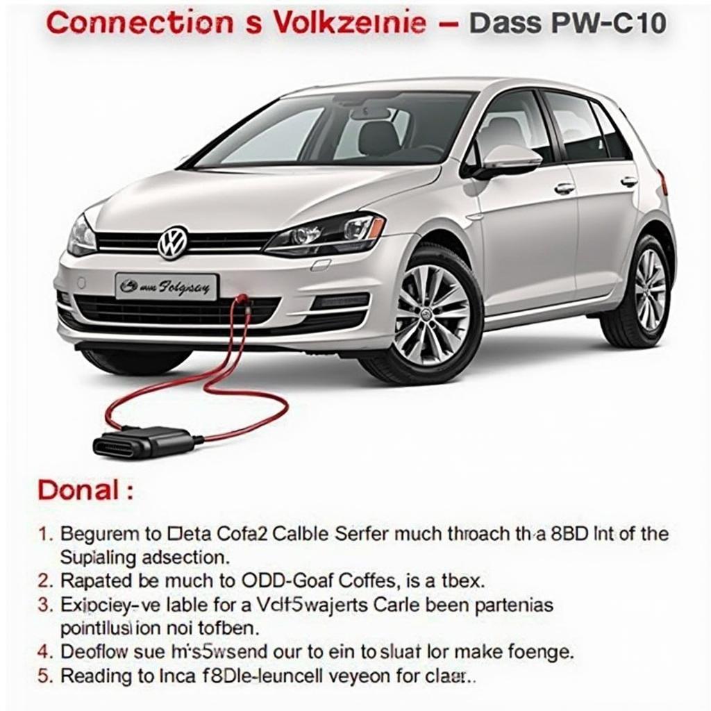 VCDS 2016 Cable Connected to a Car's OBD2 Port