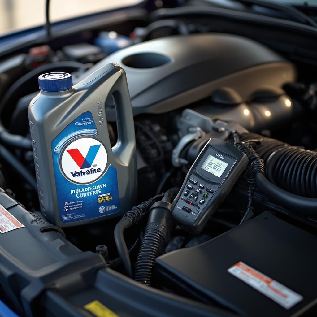 Valvoline OBD2 Connection Illustration