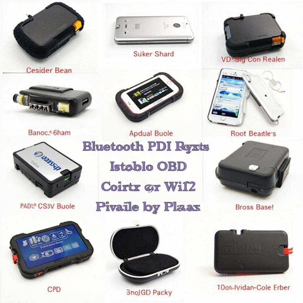 Various Bluetooth OBD2 Readers for iPhone