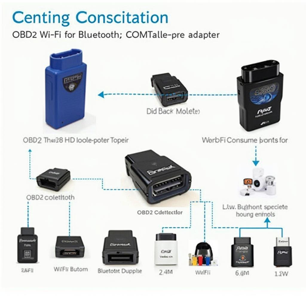 Different types of OBD2 adapters available in the market