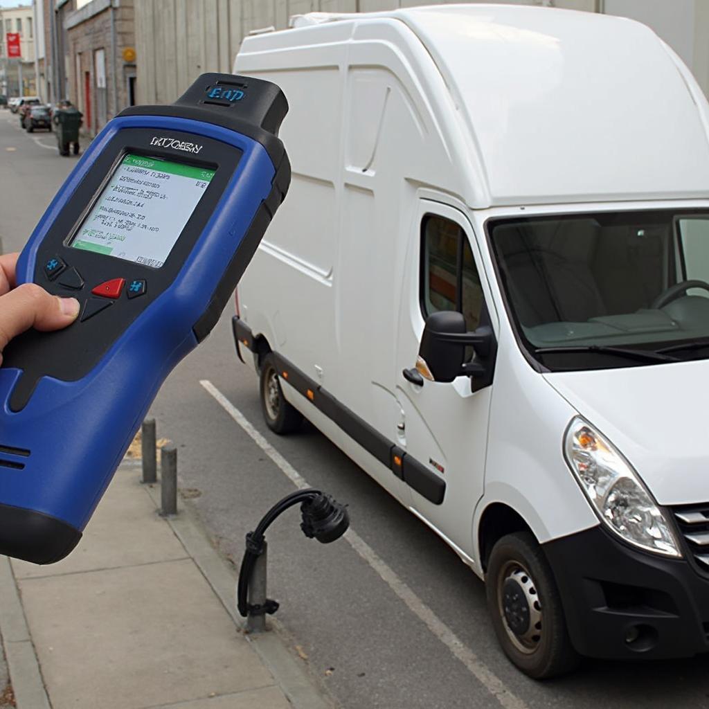 Using an OBD2 Scanner on a Vauxhall Movano