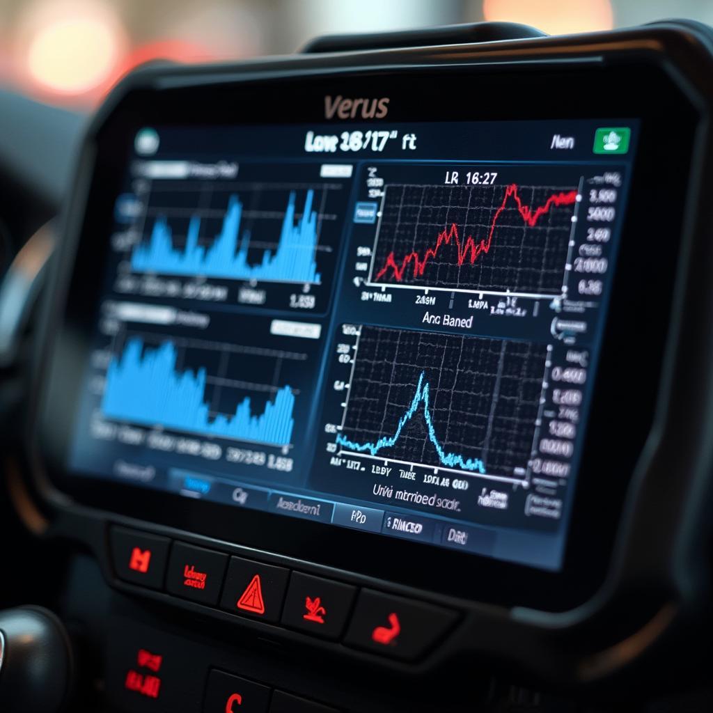 Verus OBD2 Scanner Display