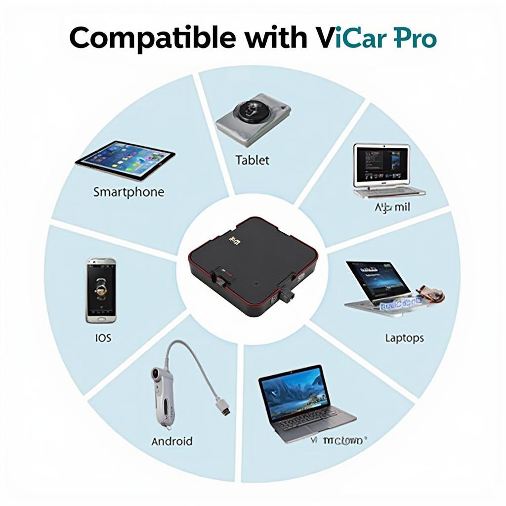 Vgate iCar Pro Bluetooth 4.0 OBD2 Compatible Devices