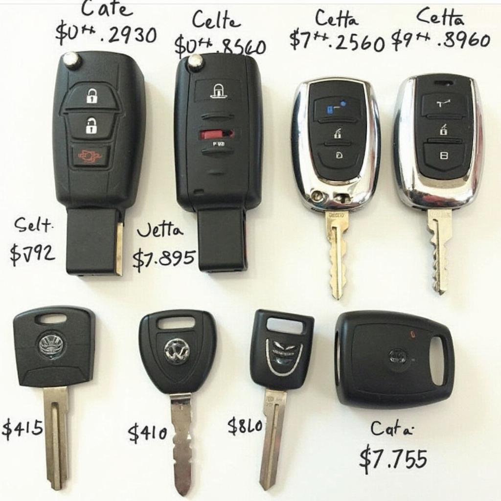 Factors Affecting Volkswagen Jetta Key Replacement Cost