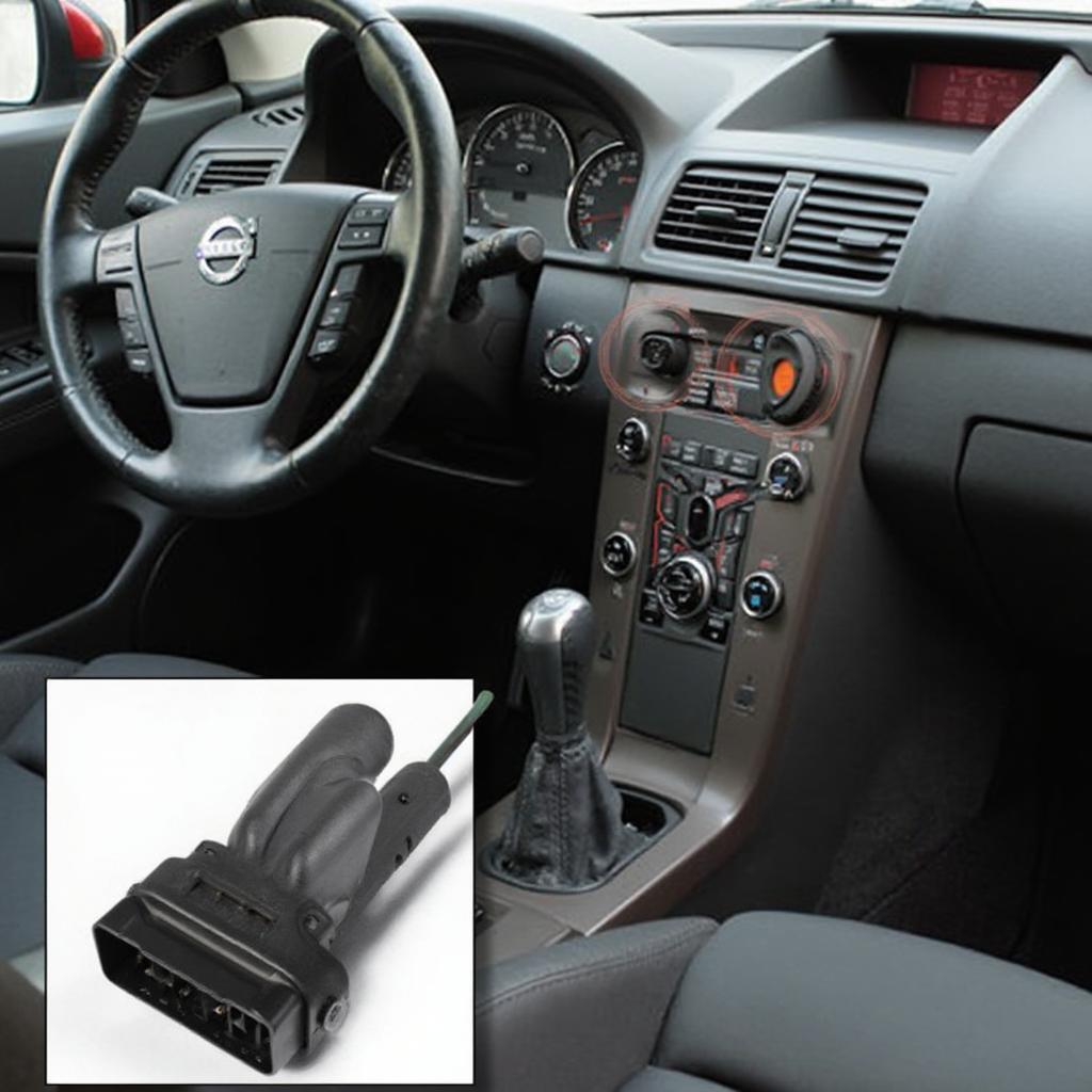 Volvo C30 OBD2 Port Location