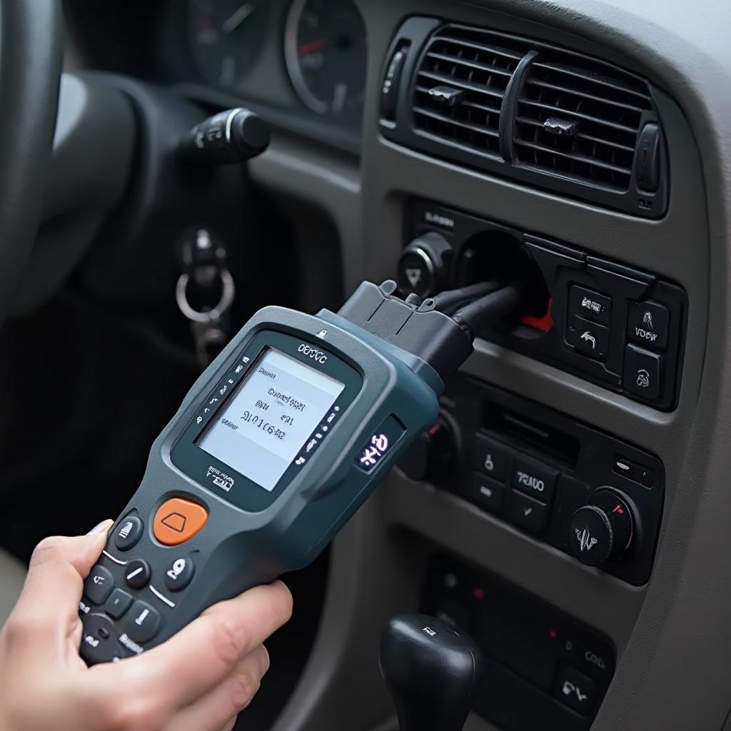 Using an OBD2 Scanner on a Volvo V70