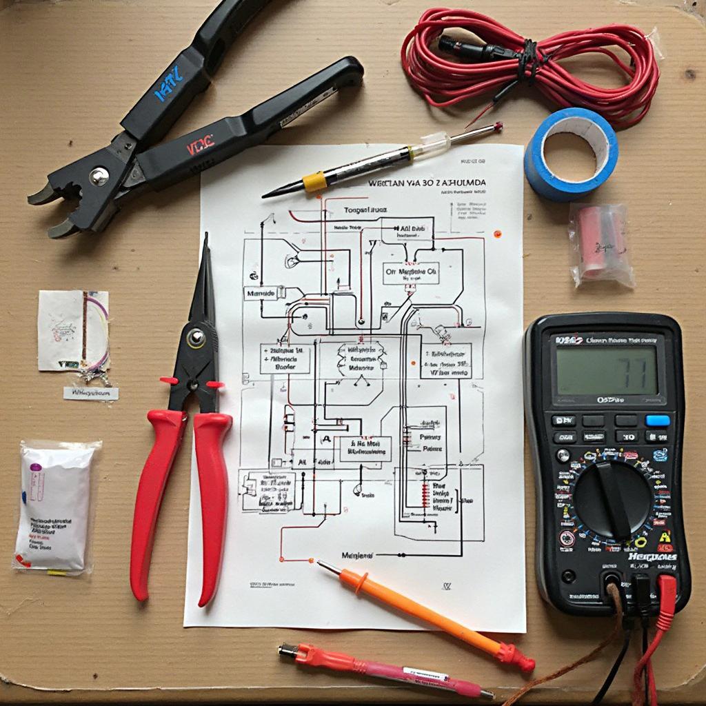 VTEC Wiring Tools and Materials