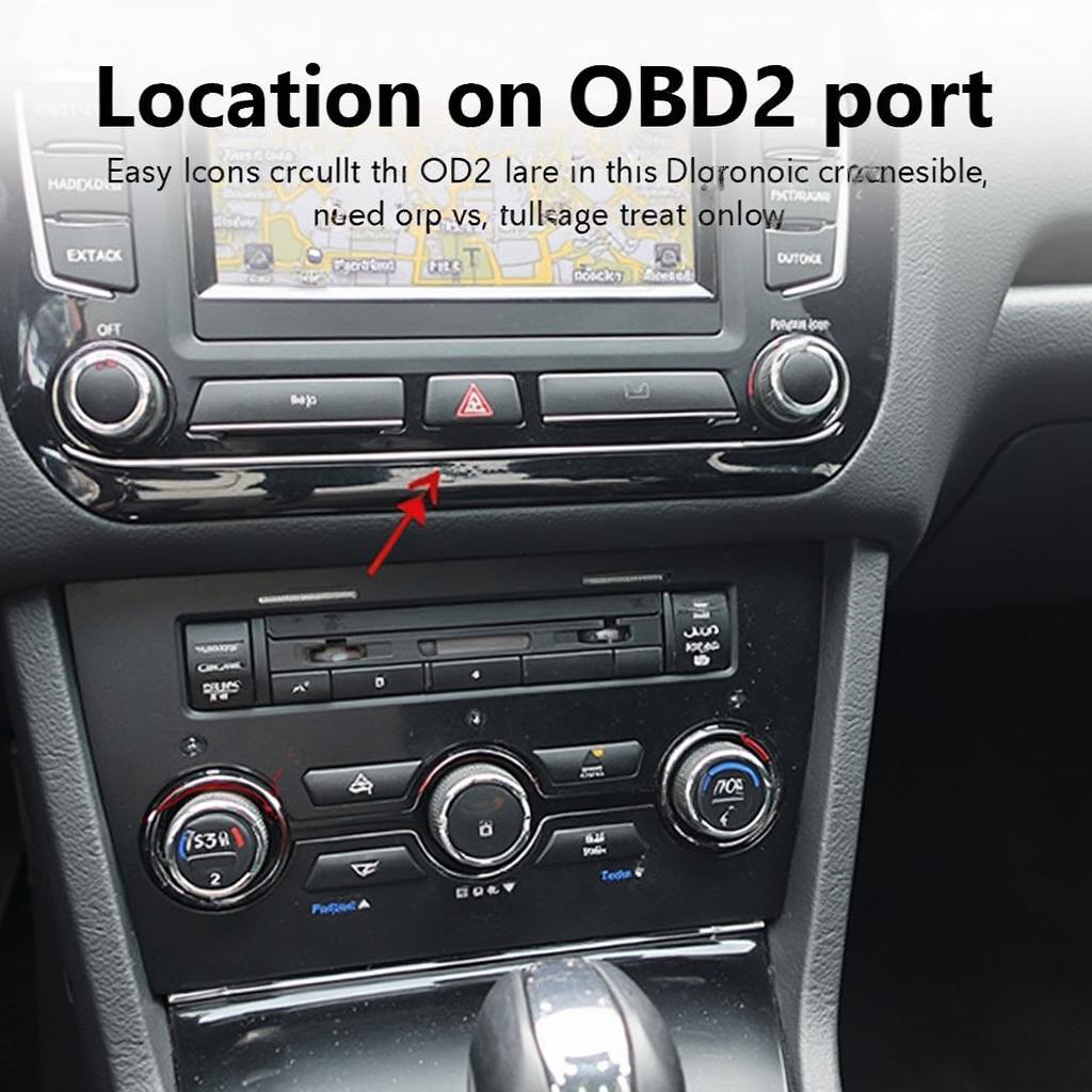 VW OBD2 Port Location