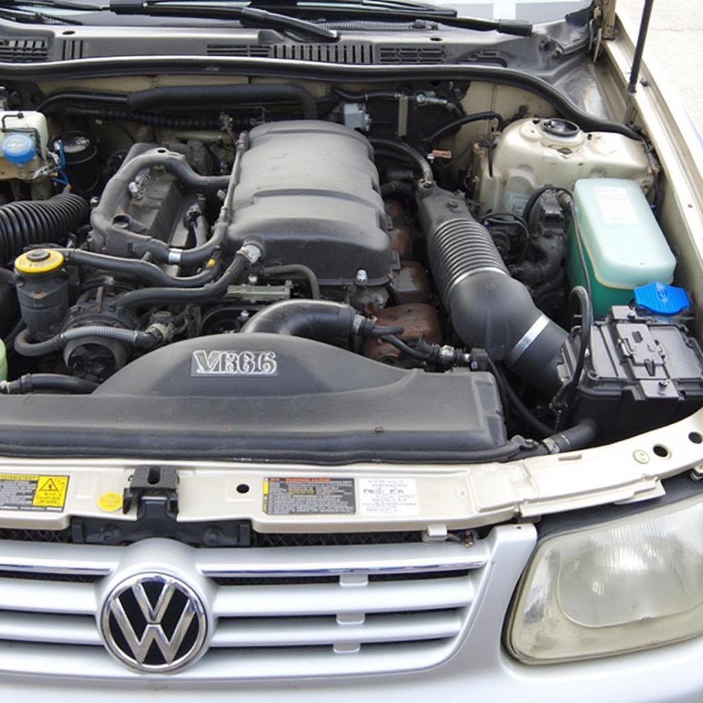 VW VR6 Engine Bay