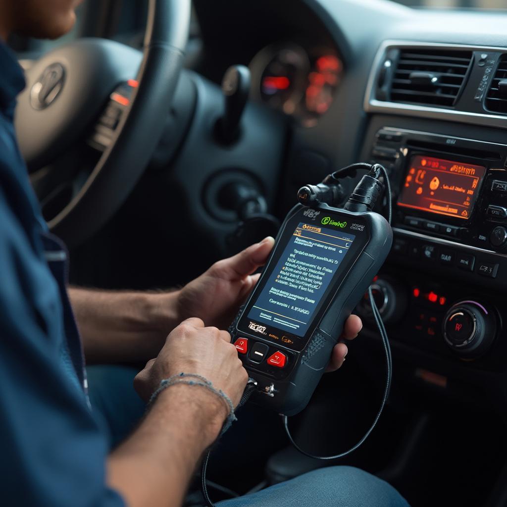 Using an OBD2 Scanner to Diagnose a W221 Mercedes-Benz