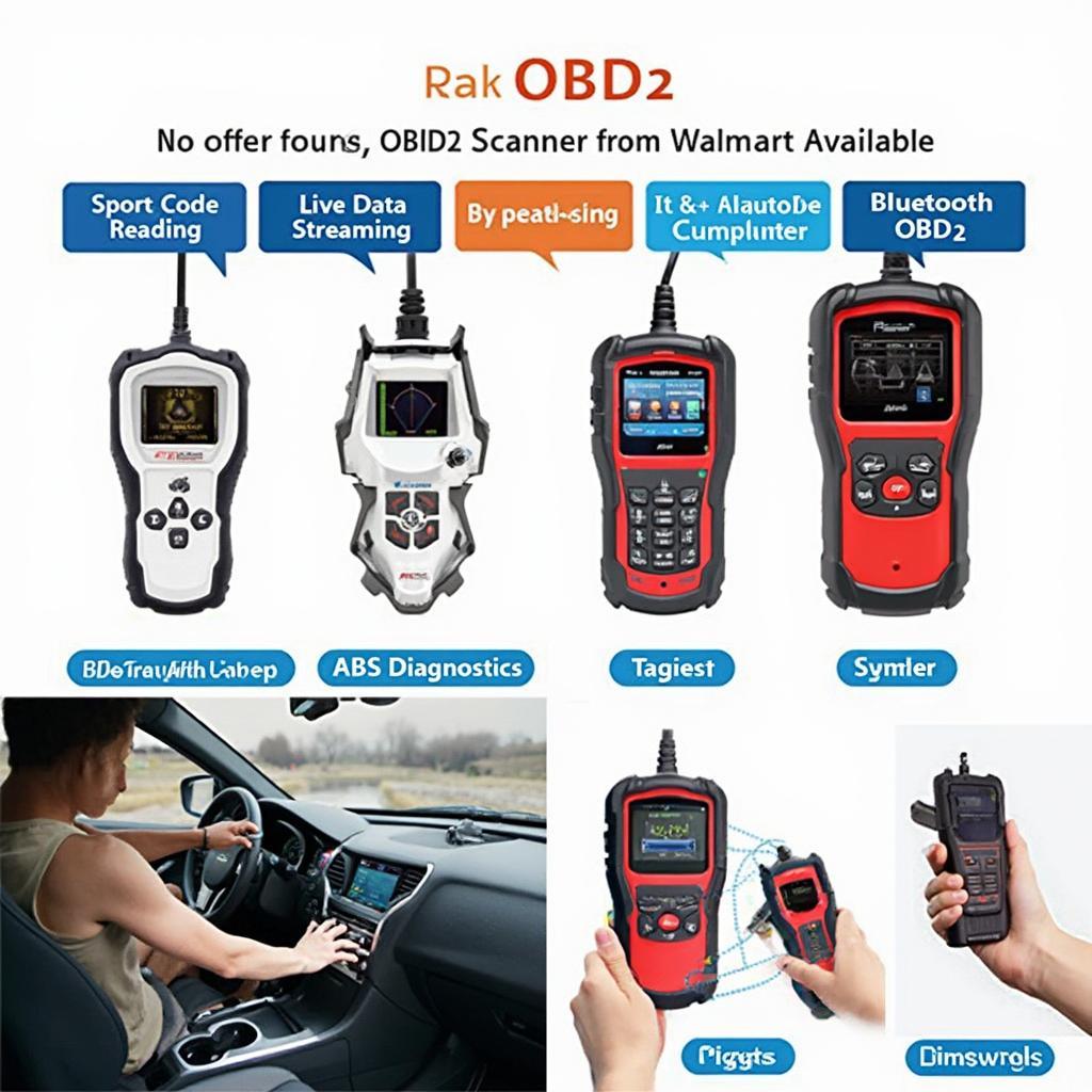 OBD2 Scanner Features at Walmart