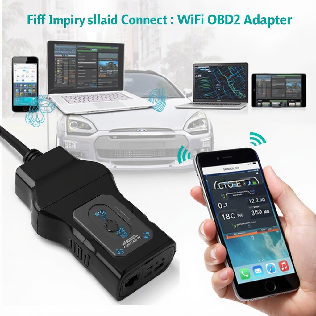 WiFi OBD2 Adapter Connecting Multiple Devices