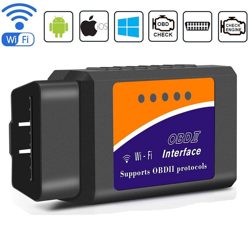 WIFI OBD2 OBDII Auto Car Diagnostic Scanner Scan Tool for iOS Android PC