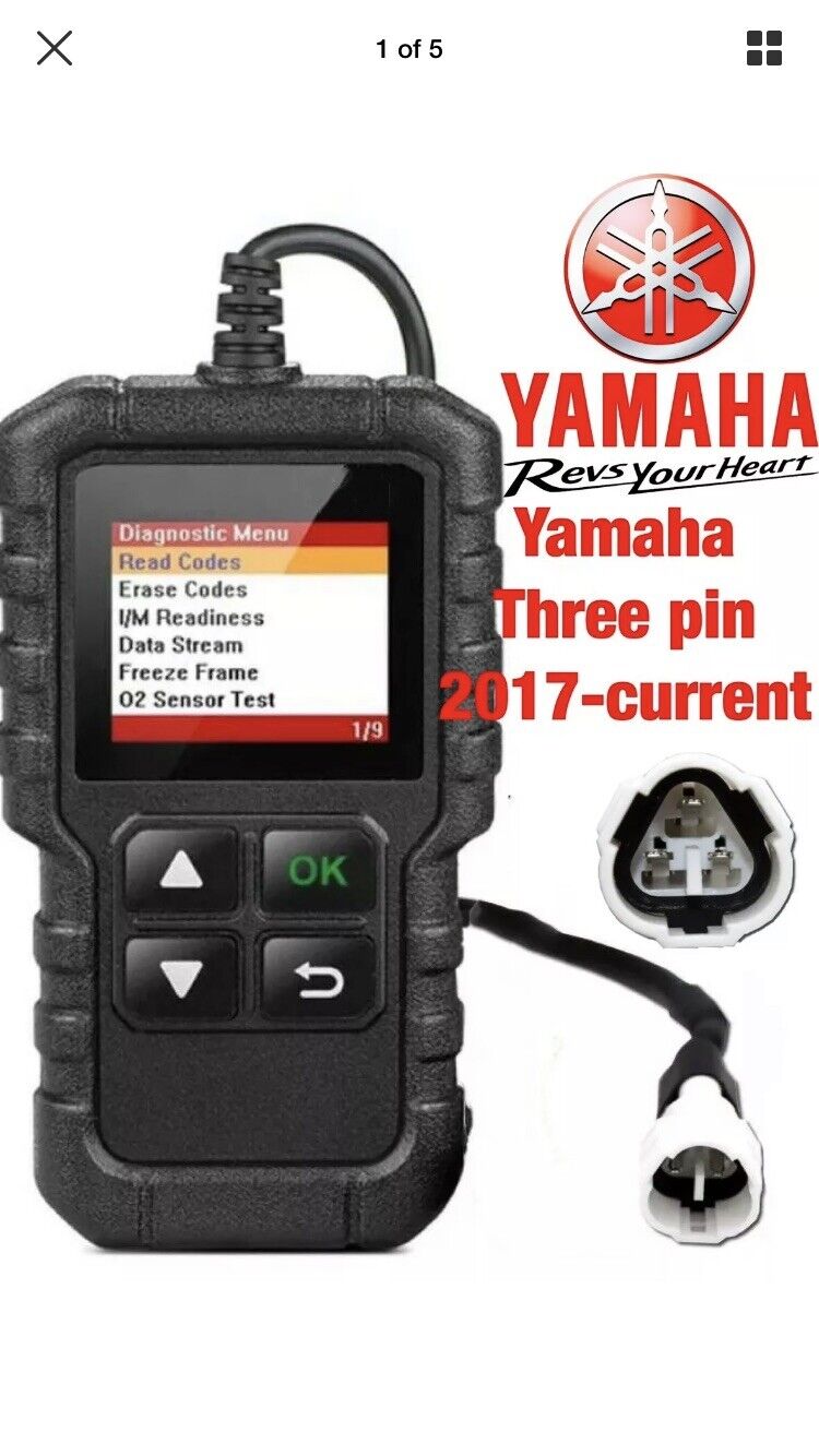 Yamaha XMAX 300 FI, OBD2 fault code scanner diagnostic tool