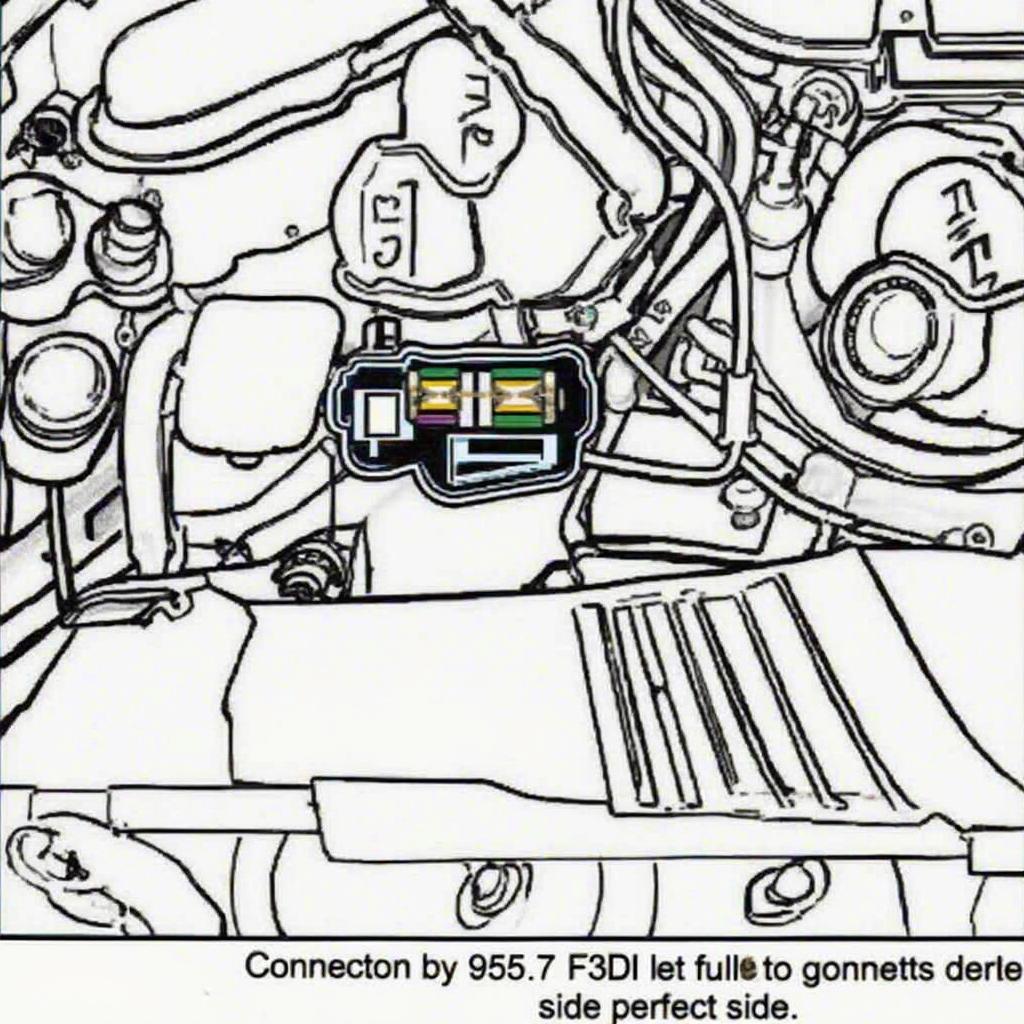 1994 F350 7.3 IDI Turbo Diesel OBD2 Connector Location