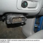 1995 OBD2 Connector Location