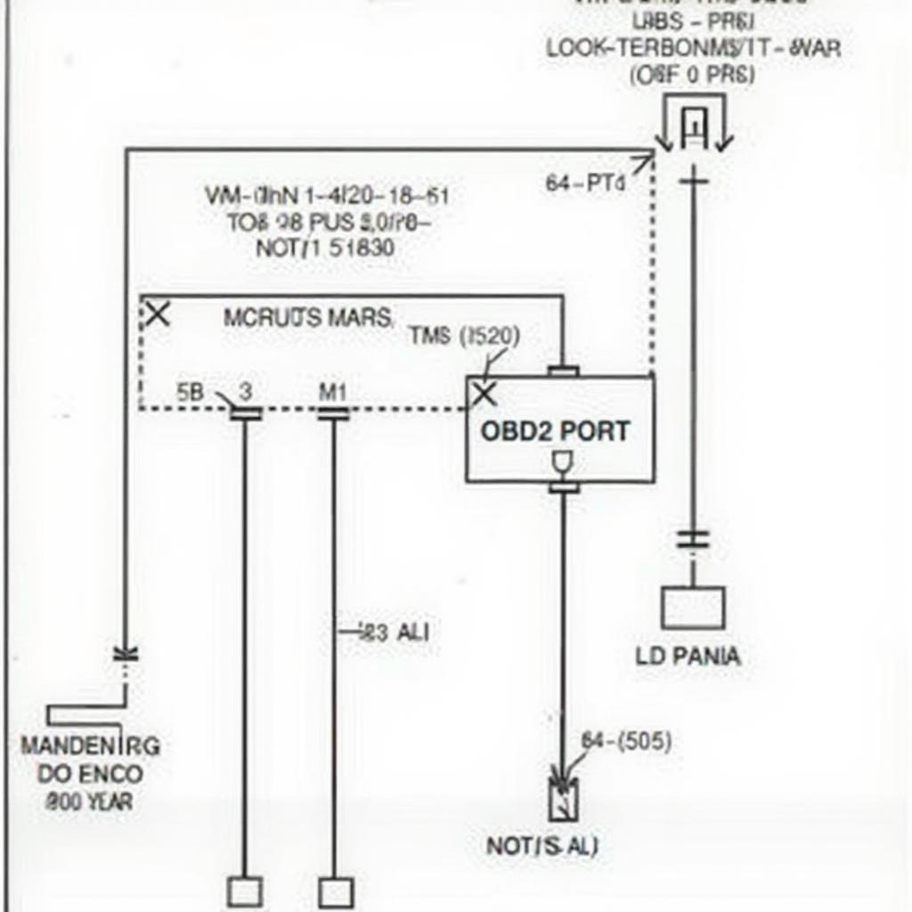 1999 Buick LeSabre OBD2 Wiring Diagram