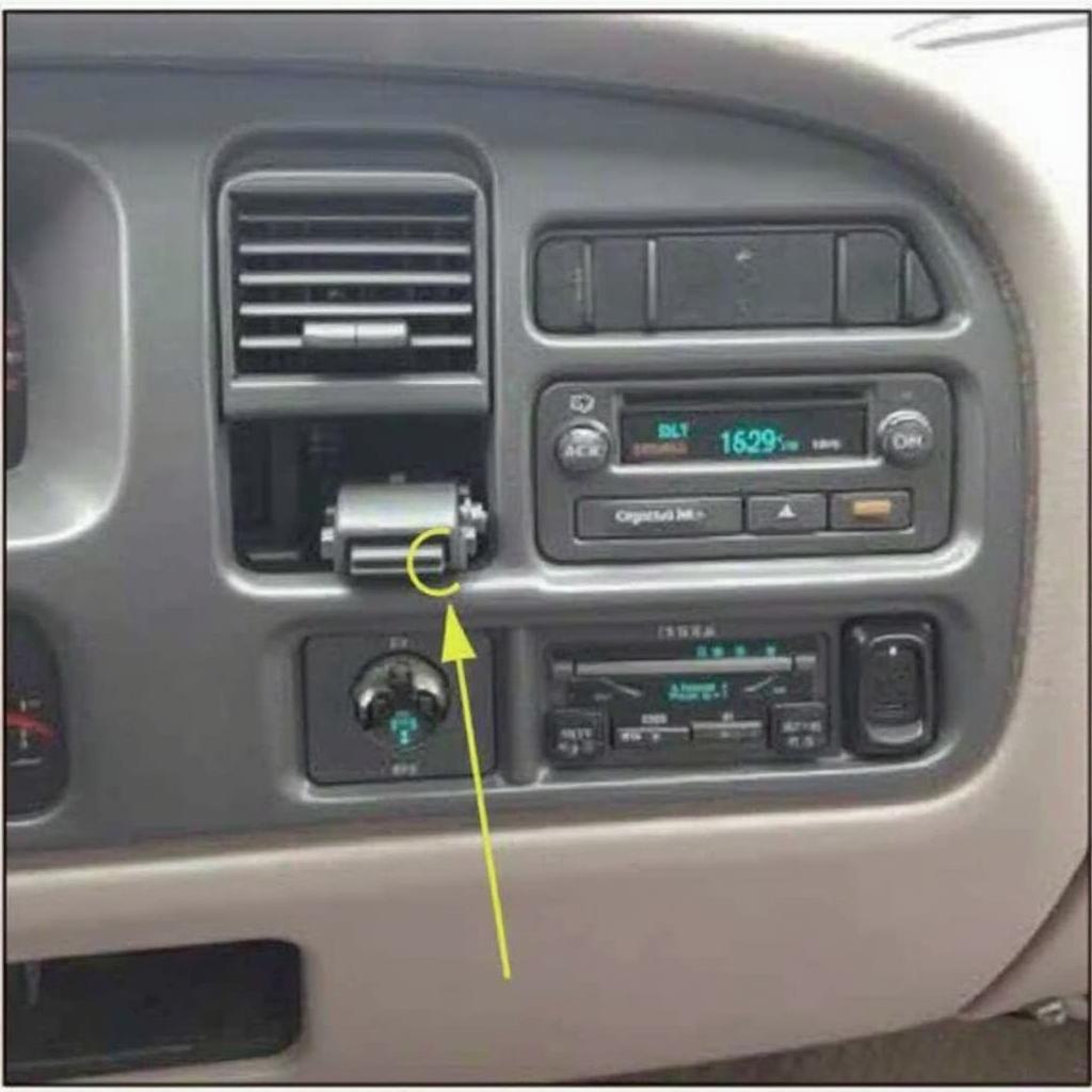 1999 GM OBD2 Port Location