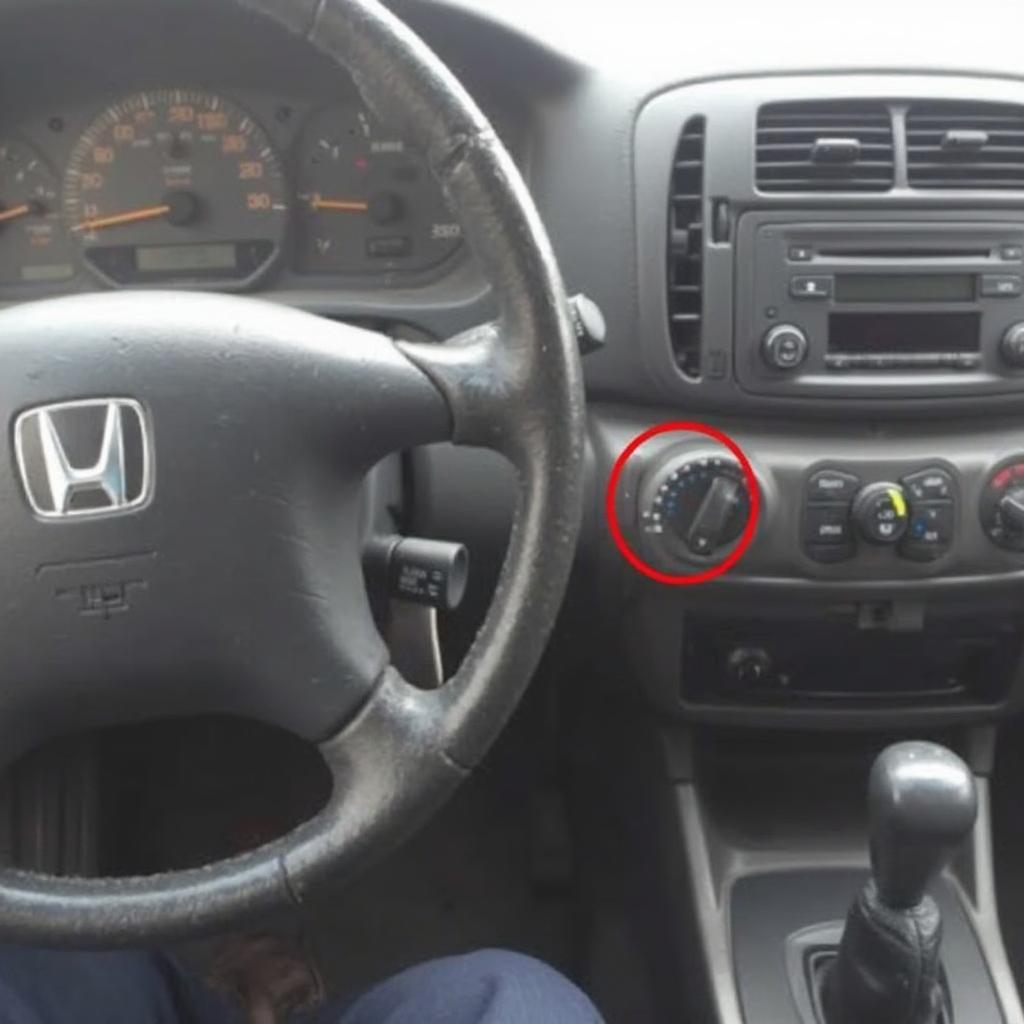 2000 CRV OBD2 Port Location Under the Dashboard