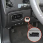 2000 Nissan Primera OBD2 Port Location