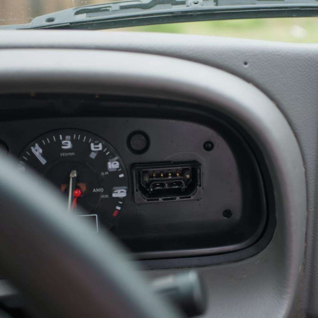 2001 Dodge Ram 2500 OBD2 Port Location Under Dashboard