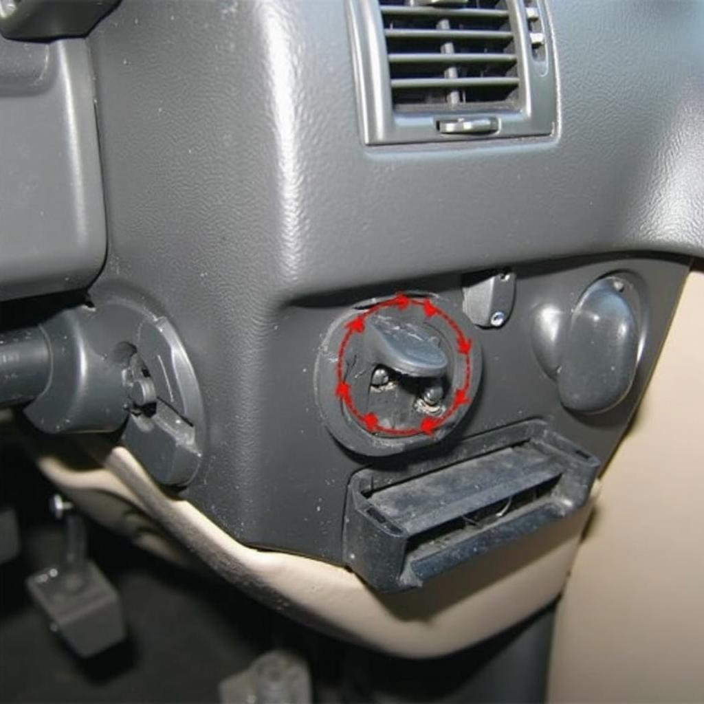 2002 Toyota 4Runner OBD2 Port Location Under Dashboard