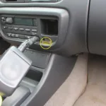 OBD2 Port Location Under the Dashboard of a 2002 Mercury Cougar