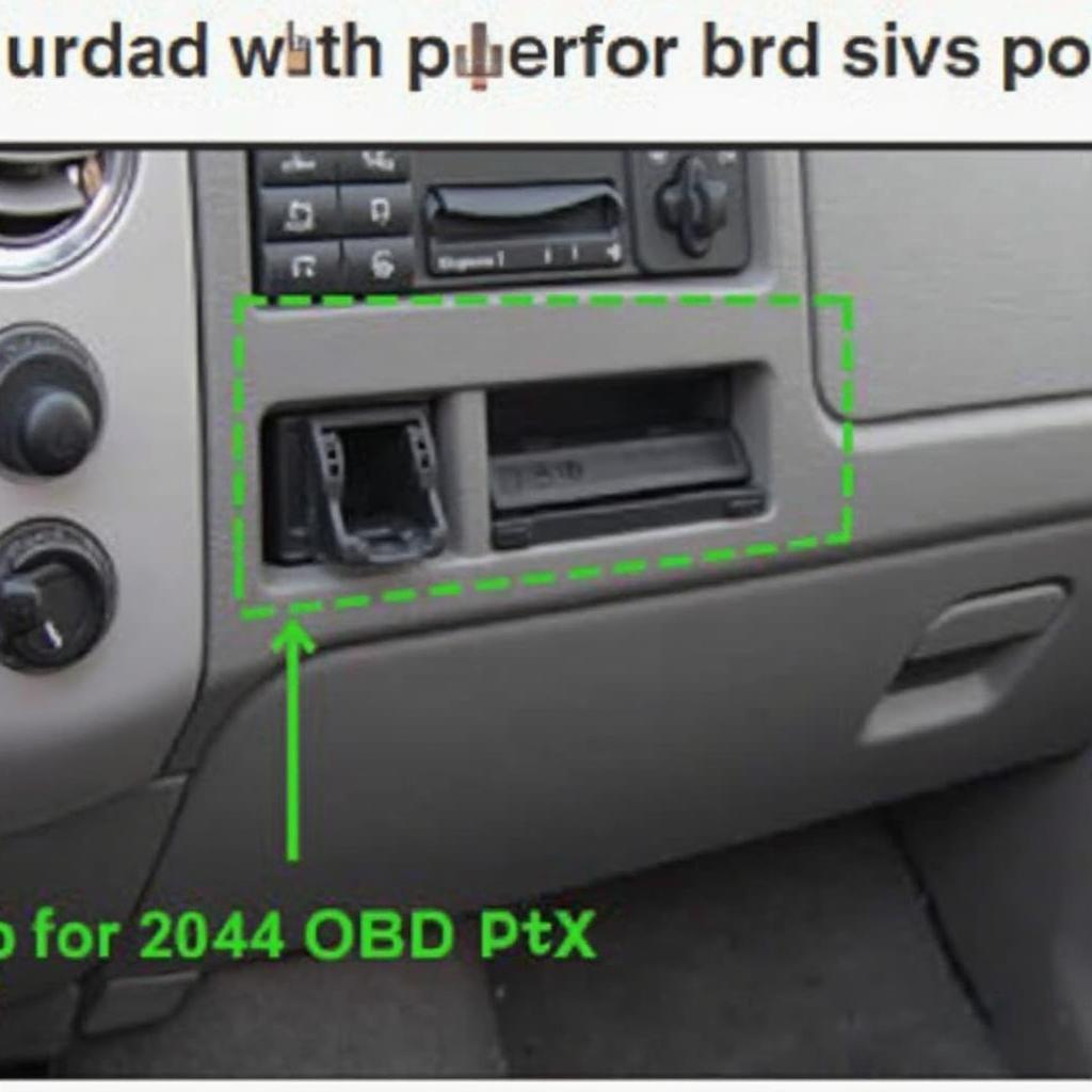 Locating the 2004 Ford F150 OBD2 Port: A Comprehensive Guide