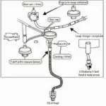 2004 GMC Savana EVAP System Components Diagram