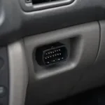 2004 Honda Civic OBD2 Port Location Under the Dashboard