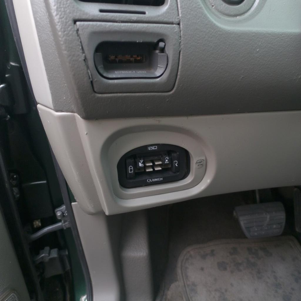 2004 Honda Pilot OBD2 Port Location Under Dashboard