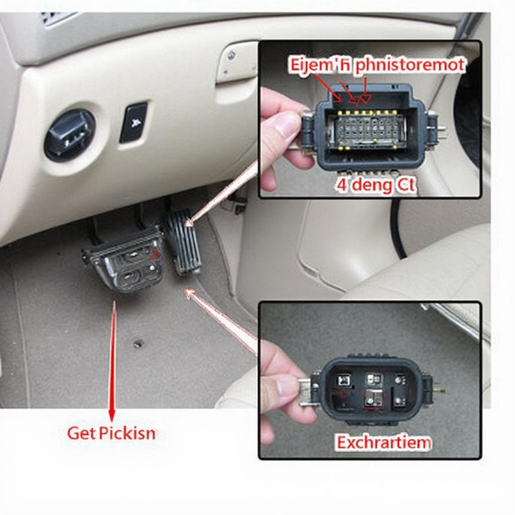 2004 Mercedes ML350 OBD2 Port Location