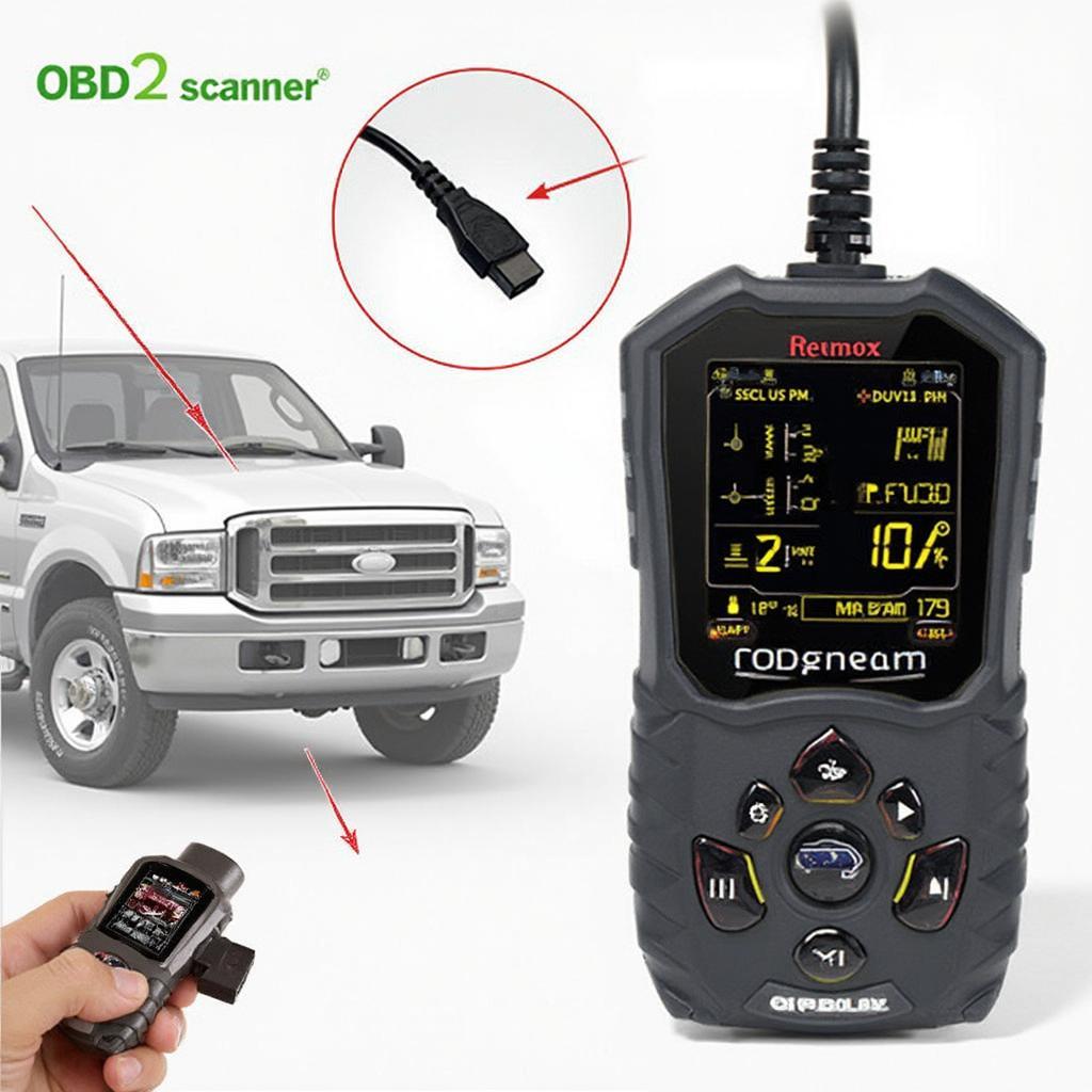 2005 F250 OBD2 Engine Parameters: RPM, Speed, Coolant Temperature