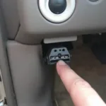 2006 Mercury Mariner OBD2 Port Location Under Dashboard