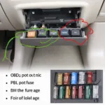 2007 Crown Victoria OBD2 Port Fuse Location