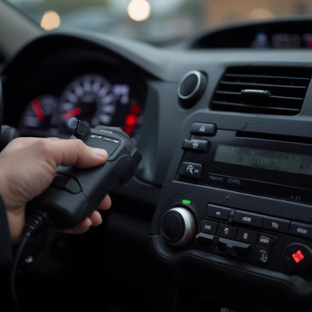 Connecting an OBD2 Scanner to a 2007 Honda Civic