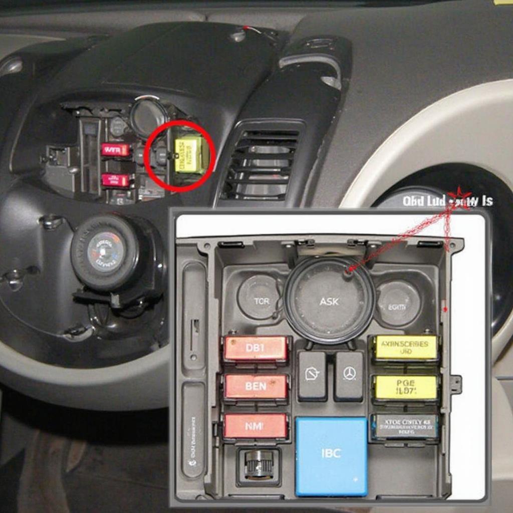 2010 Chevy Malibu OBD2 Fuse Location in the Fuse Box