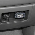 2011 Jeep Liberty OBD2 Port Location under the Dashboard