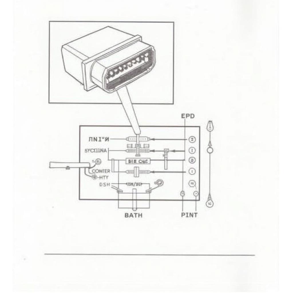 OBD2 Connector Pinout Diagram