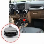 2014 Jeep JK OBD2 Port Location