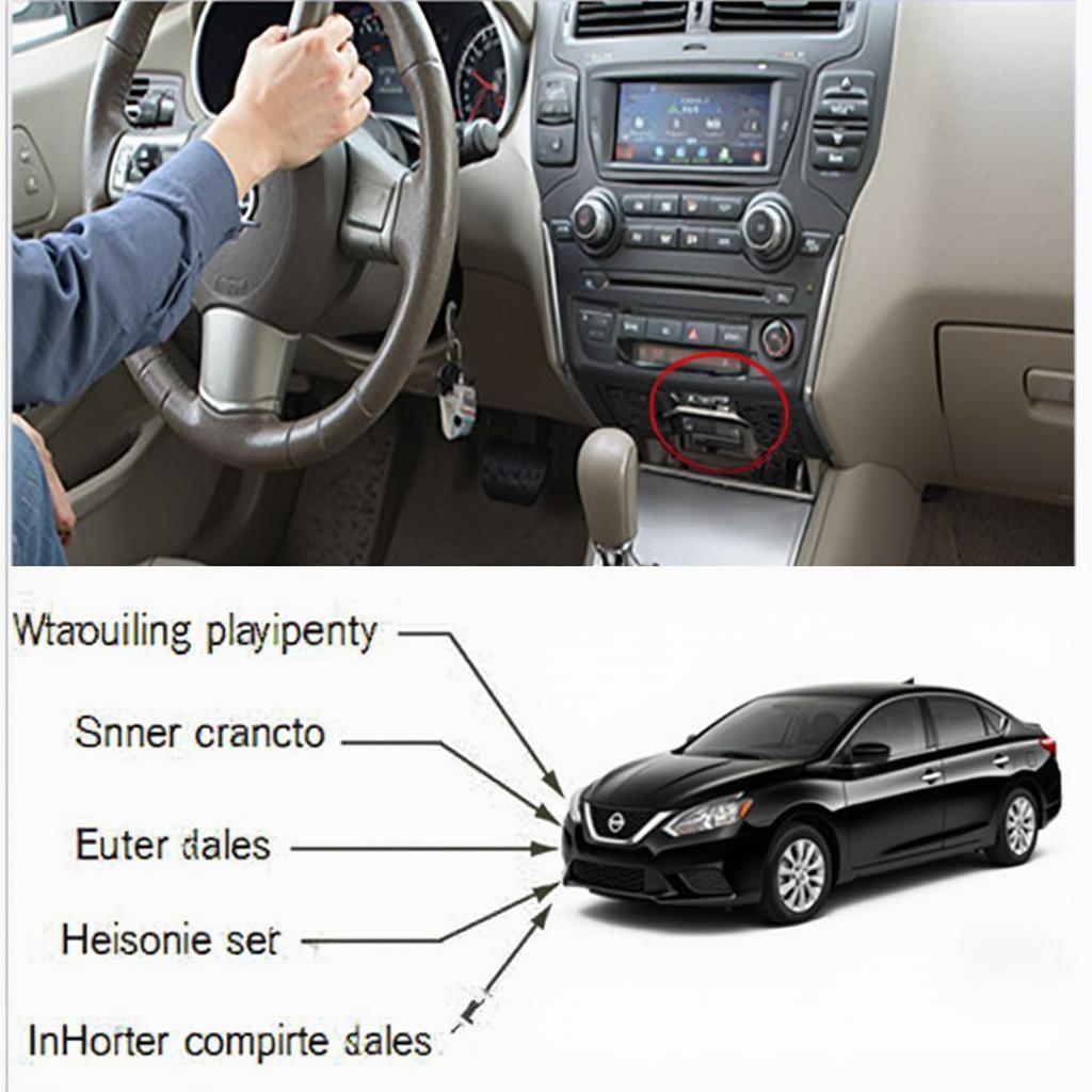 2014 Nissan Sentra OBD2 Port Location