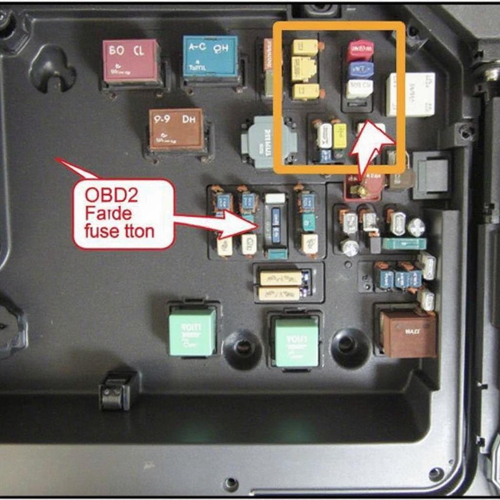 2015 F250 OBD2 Fuse Location - Interior Fuse Box