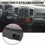 2018 Ram 2500 OBD2 Port Location Under the Dashboard